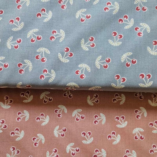 A20- stof met kersen Heartstrings - Birdhouse