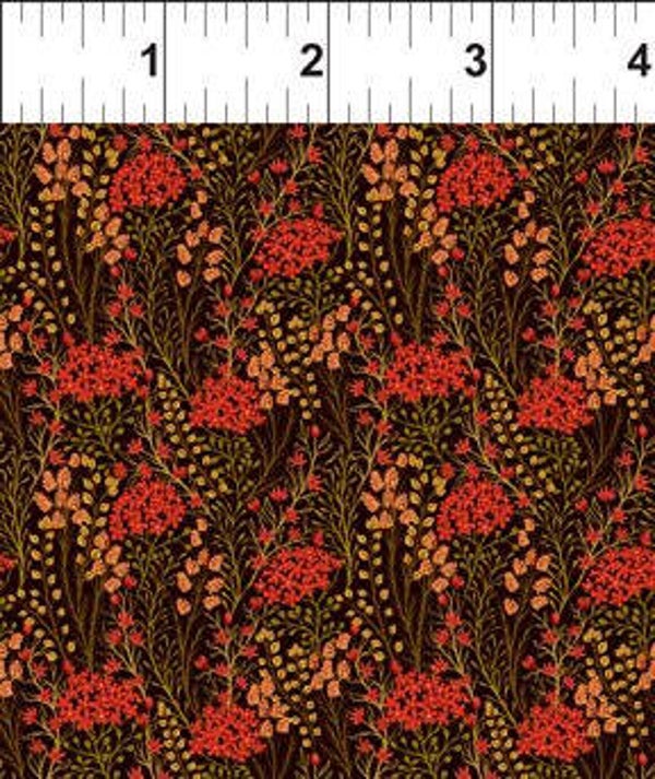 A5 - stof little flowers- Garden Delights 3 - In the Beginning