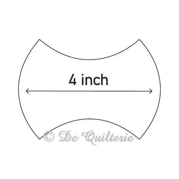 Kartonnen apple core 4 inch