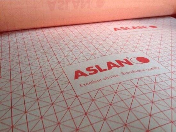 Aslan lampenkapfolie 45 cm breed