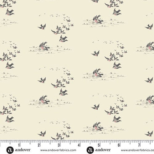 Q791 - stof  ayla grey by Max & Louise