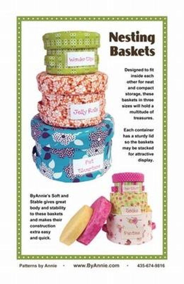 Patroon Nesting Baskets byAnnie