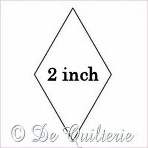 Kartonnen ruit 6 pointed star 2 inch