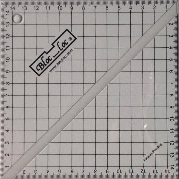 Liniaal Bloc-Loc 15 cm x 15 cm