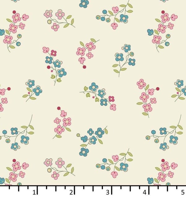 Q -  EQP BD  - stof  Forget-Me-Not - cotton - Back in the Day