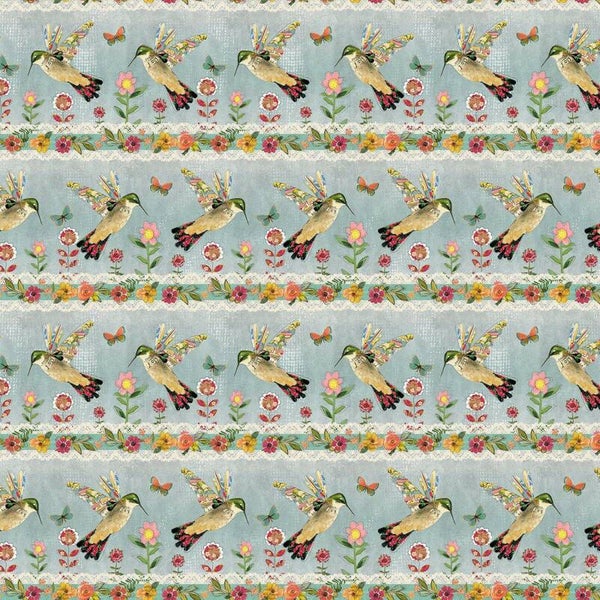 Q636 -stof birds be the light by Benartex