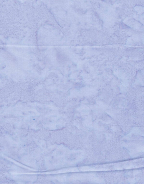 B120- batikstof lilac/light blue - Benartex