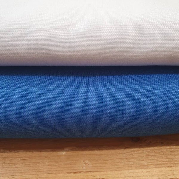 Project 2023 "Dichtbij huis" - blauw/wit (2 kleuren)