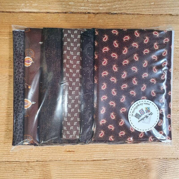 Pakket bruin 6 maal F8 nr. 2