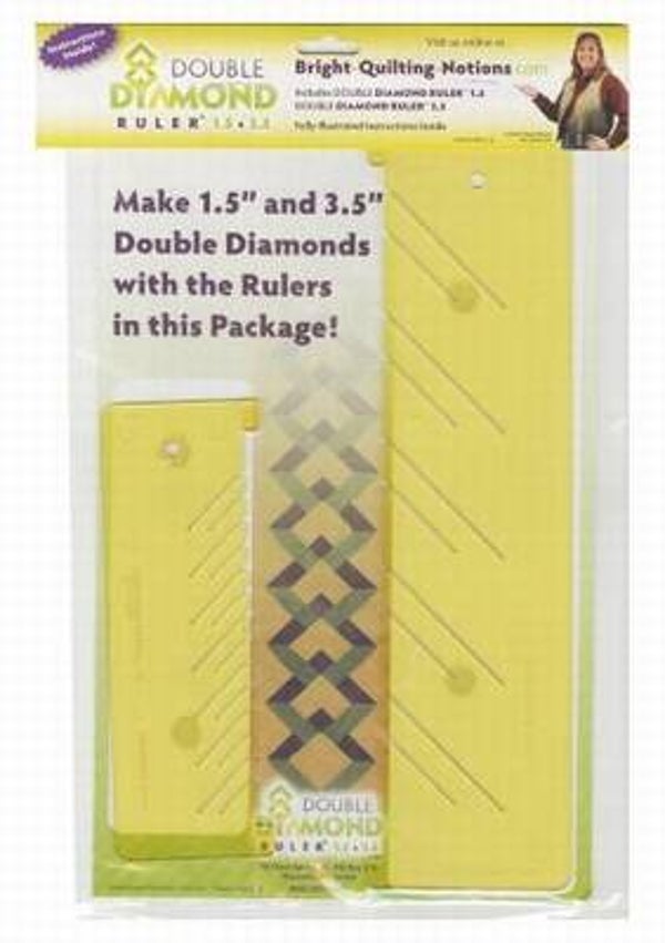 Double diamond ruler