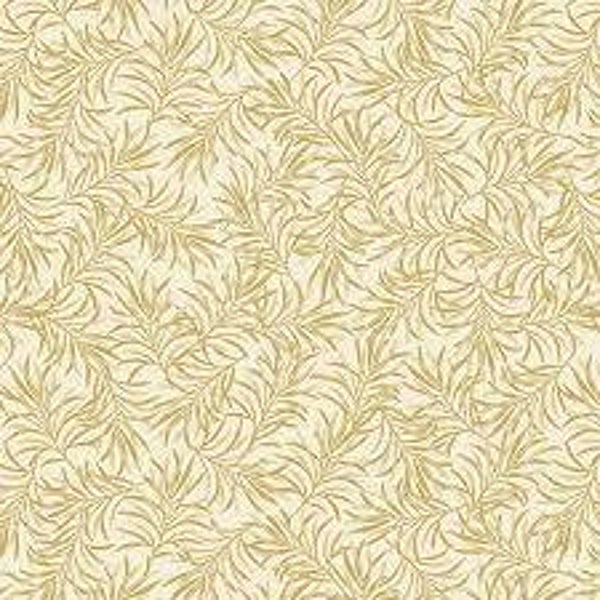 Boughs of Beauty beige - stof dubbelbreed 270 cm