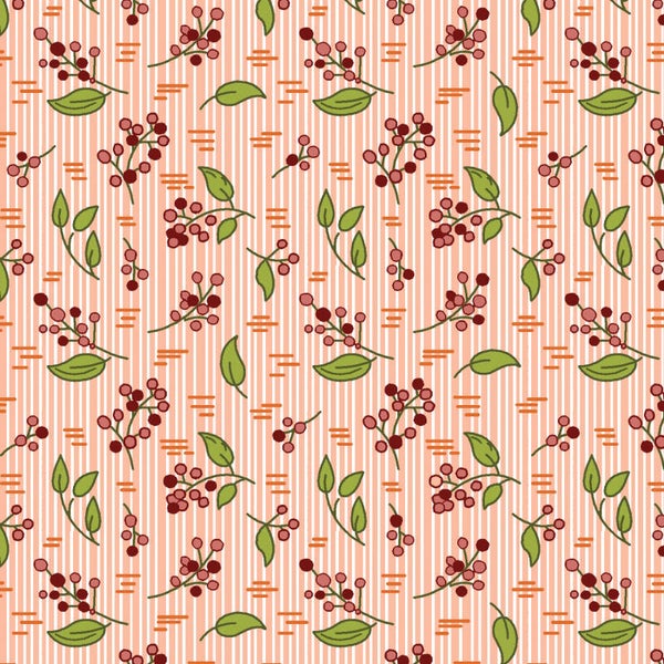 Q372 EQP POT -stof - Merry Berry - frosted pink