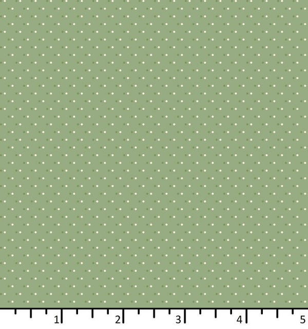 Q1192-  EQP  - stof dotty pistachio - Future Heirlooms