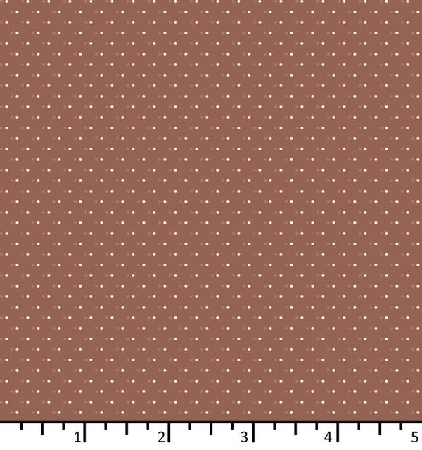 Q1193-  EQP  - stof dotty chestnut - Future Heirlooms