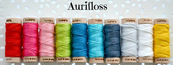 Aurifloss stitchery en borduurgaren