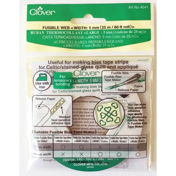 Fusible web tape