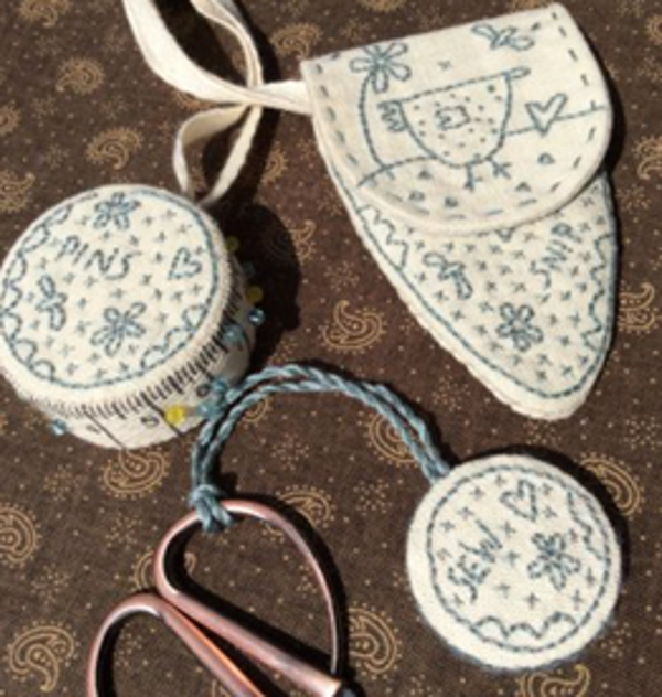 Patroon Chooky's Pin & Scissorkeep - Hatched and Patched