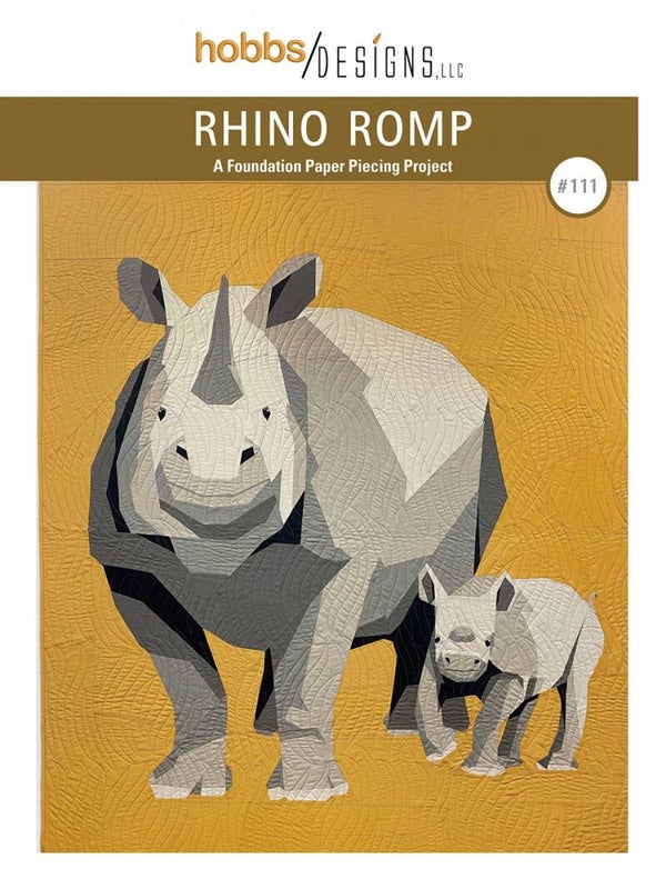 Patroon Rhino Romp van Hobbs Design