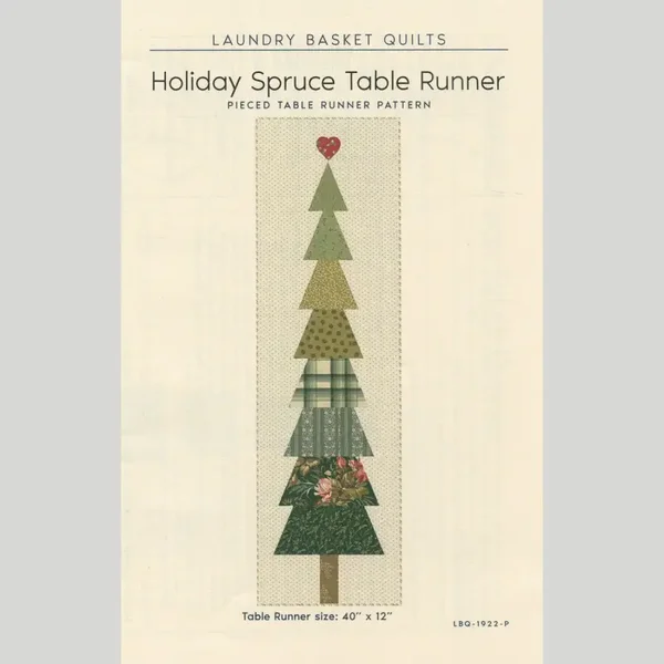 Patroon Holiday Spruce, Edyta Sitar of Laundry Basket Quilts