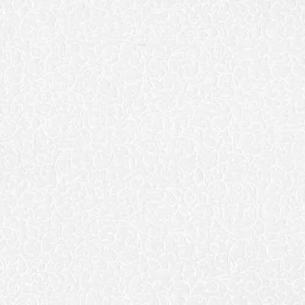 Q1 - stof wit scroll  760W1 by Makower