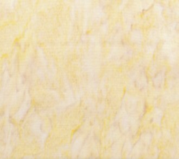 B43 - batikstof ecru/geel