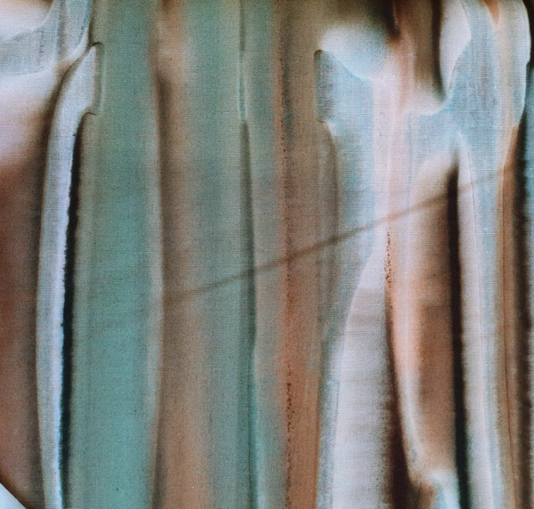 B13 - batikstof stripe army