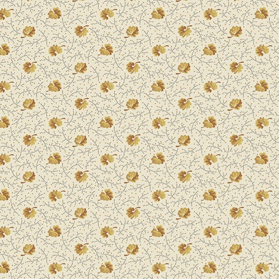 Q479 - stof - Sugar and Cream/ Spring Hill - Edyta Sitar by Makower