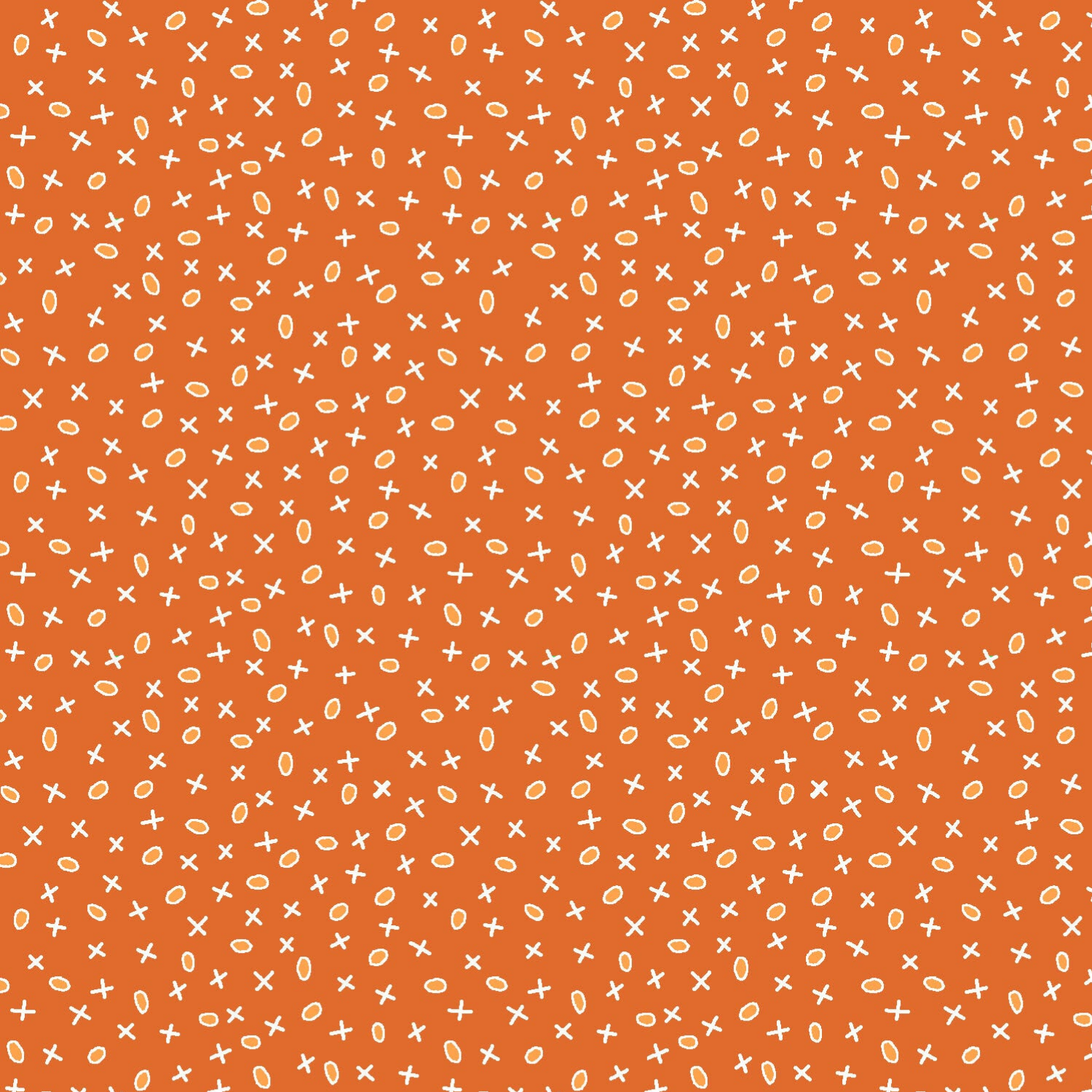 Q270 EQP POT -stof - Tic-Tac-Toe – carrot
