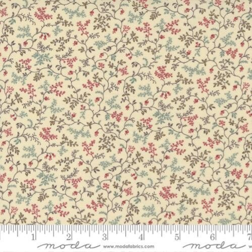 Q977 - stof Cream Multi - Kates Garden Gate by Betsy Chutchian