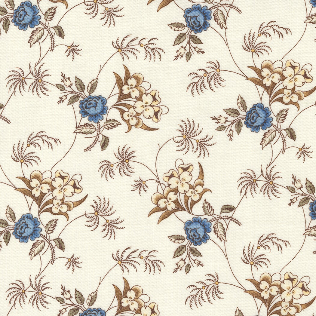 Q545 - stof Amelias Blues - Betsy Chutchian by Moda