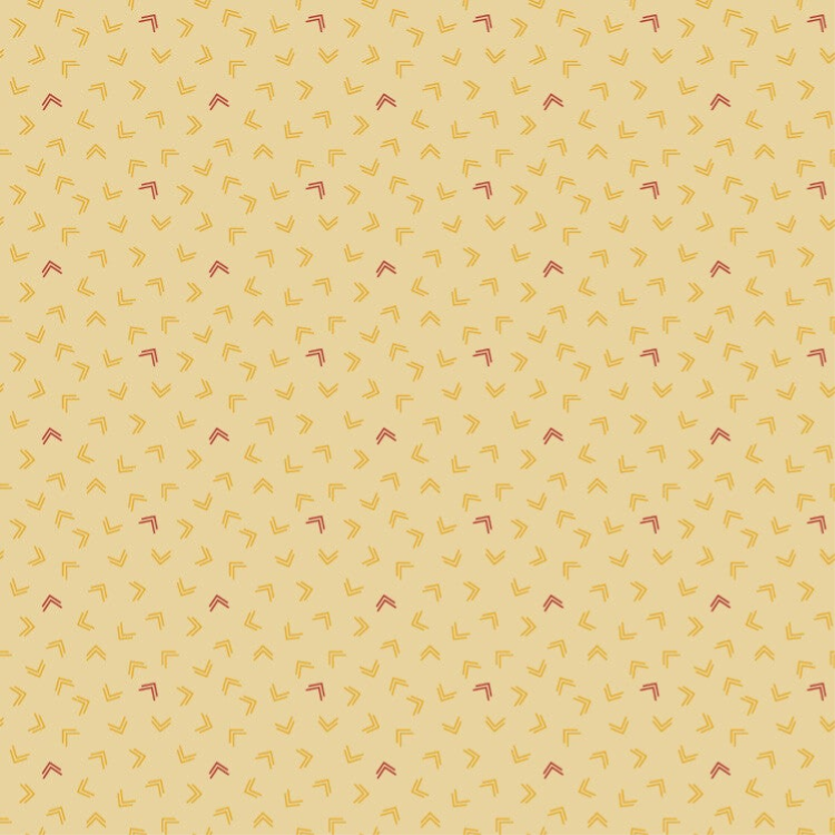 Q978-  EQP  - stof lemon cake sand - Of old and New