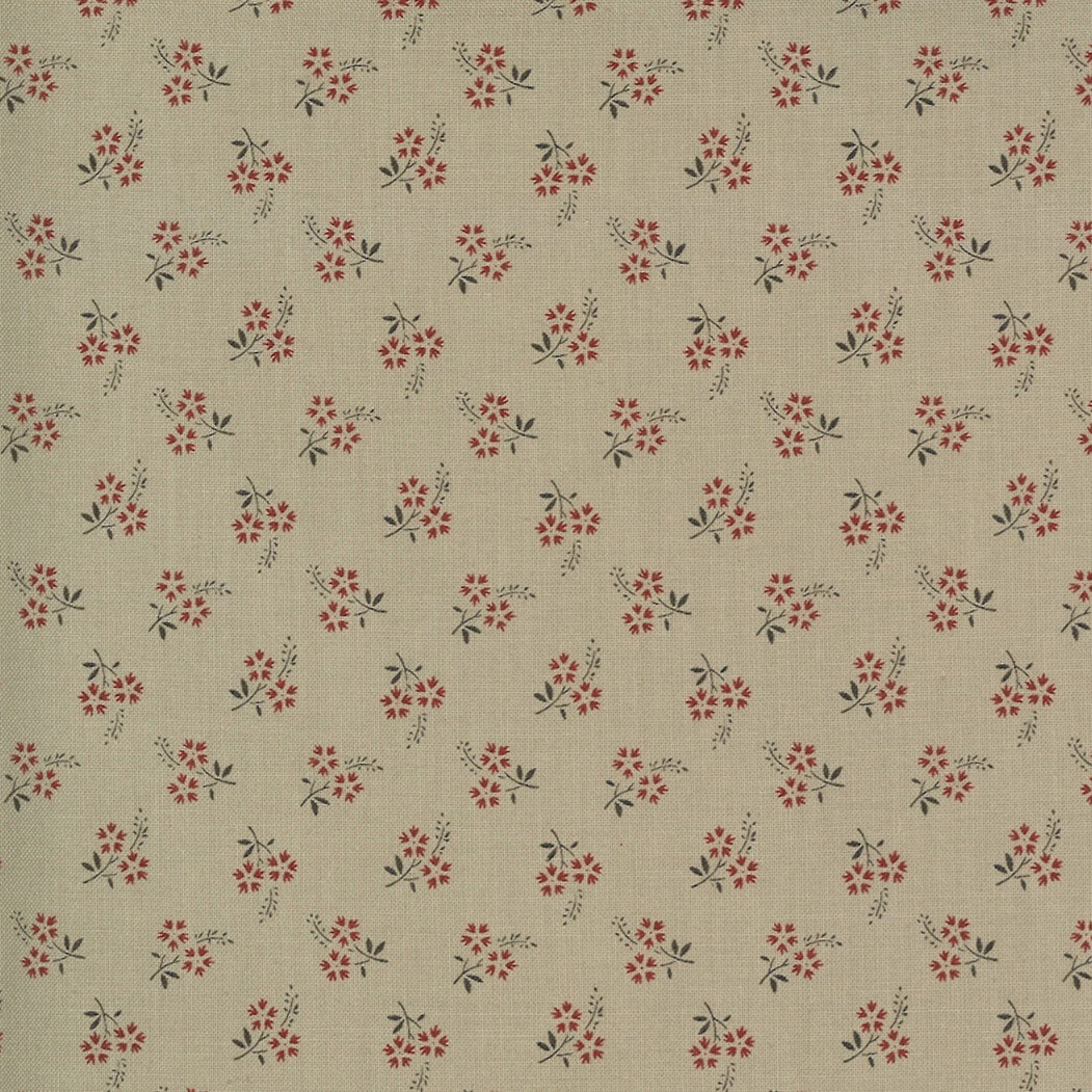 Q217 - stof Jardin De Fleurs Roche by French General - Moda 13897-20
