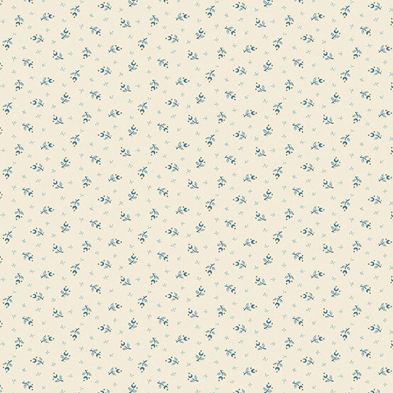 Q761 - stof sand dollar moon flower- Seabreeze - Edyta Sitar