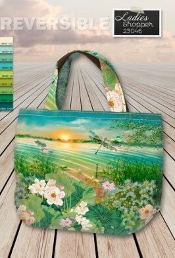 Panel tas "aan het meer " 23046