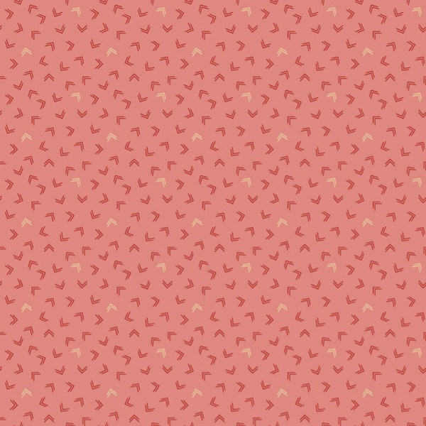 Q1052B-  EQP  - stof lemon cake coral pink - Of old and New