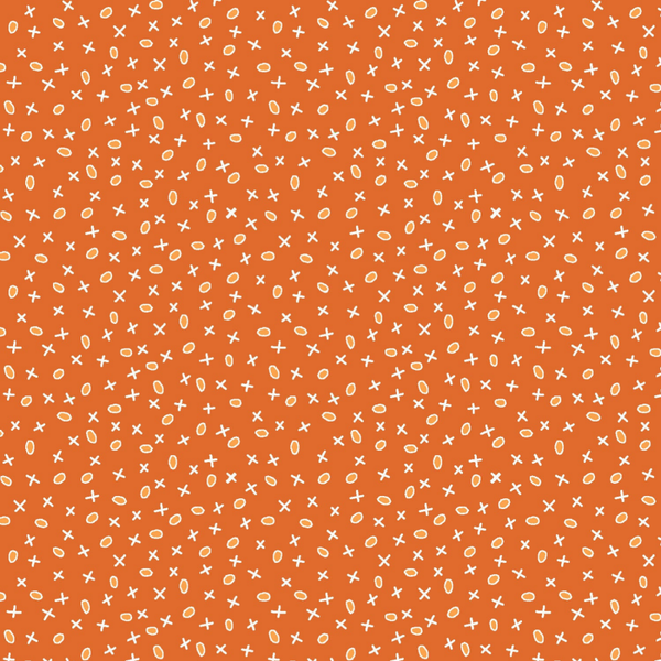 Q270 EQP POT -stof - Tic-Tac-Toe – carrot