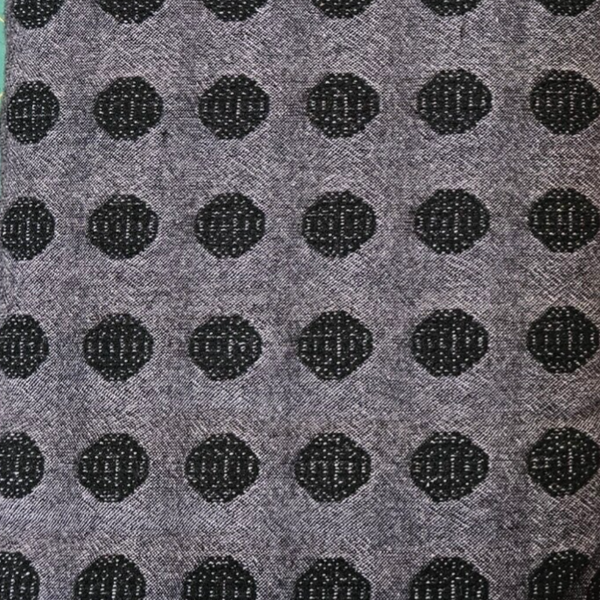 G28 stof - zwart/violet - Yoko Saito