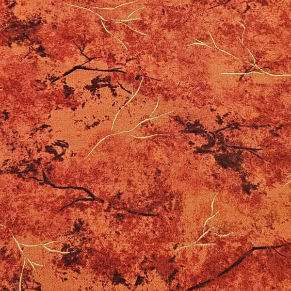 Q90 - stof terra met goud accenten - Shades of Autumn