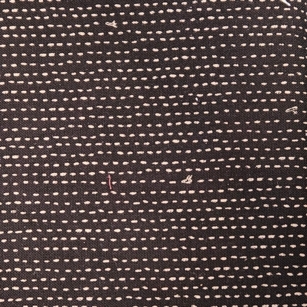 G30 - stof antraciet blauw ruit - Daiwabo