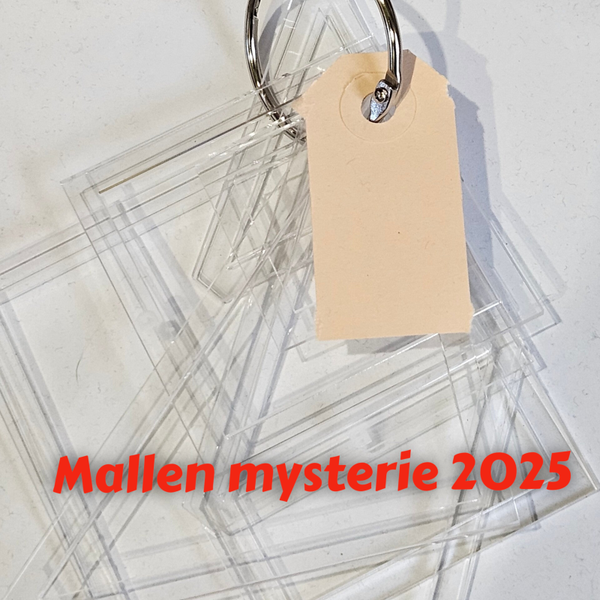 Acryl mallenset mysterie 2025 "Fragmenten van thuis"