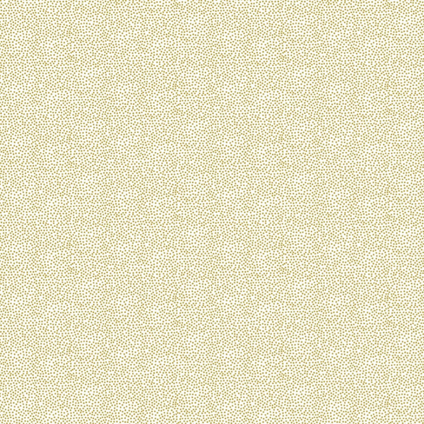 C57 - stof wit met stip goud -by Makower