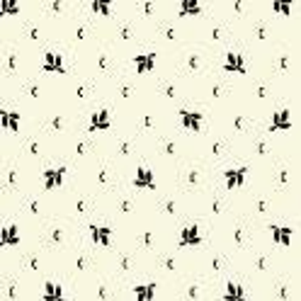 Q113 - stof ecru motief