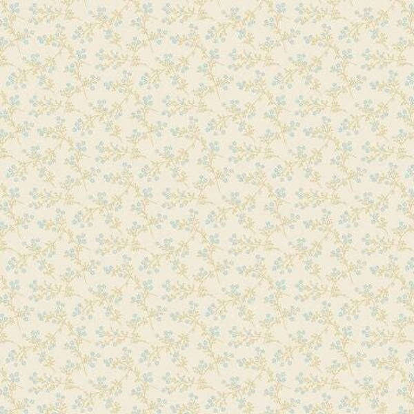 Q641 - stof spring bouquet mist - Blue Escape - Edyta Sitar