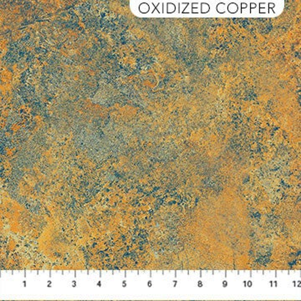 Q1086 - stof  Stonehenge oxidized copper - Northcott