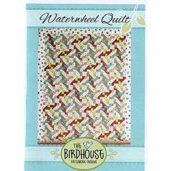 Patroon - Waterwheel quilt - Birdhouse