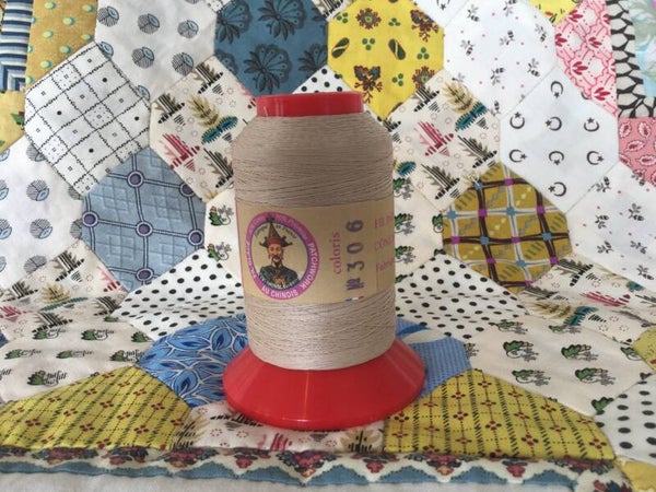 Fil au Chinois Sajou - glacé quiltgaren cone