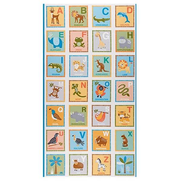 Panel ABC Jungle Friends