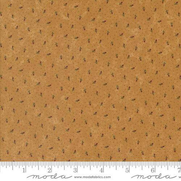 Q739 - stof Daisy Lane Dandelion Multi gold- Kansas Troubles - by Moda