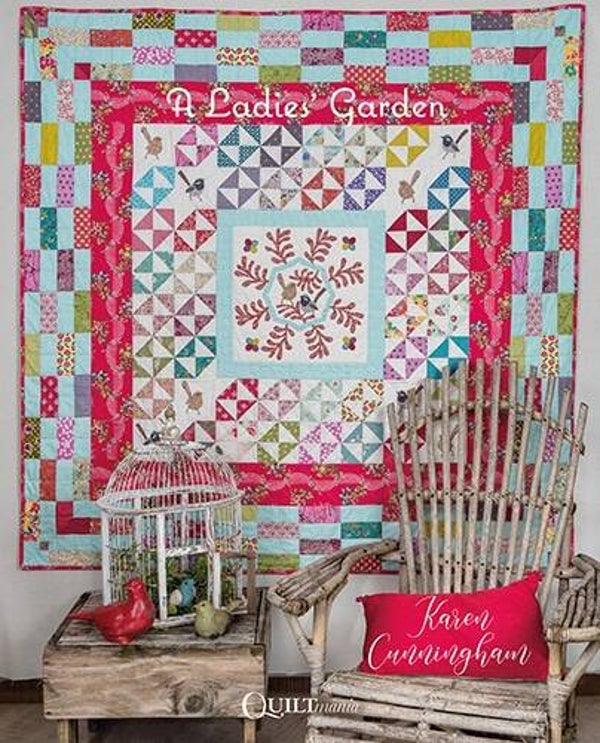 Boek A Ladies' Garden - Karren Cunningham- Quiltmania