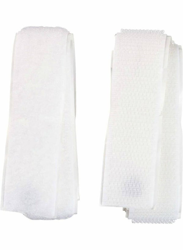 Klittenband wit 25 mm